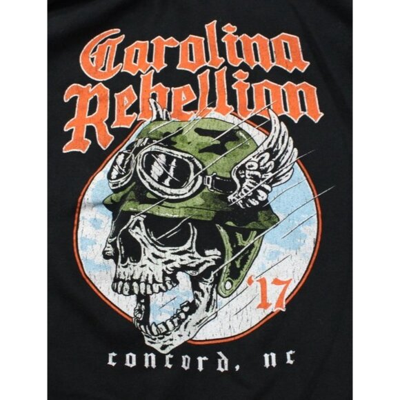 Rare Carolina Rebellion 2017 Independent Trading Company Hoodie Black XL - Picture 9 of 9